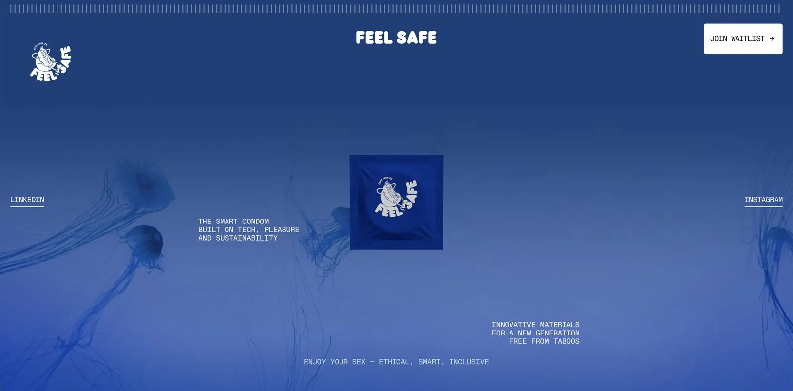 Feel Safe — anteprima sito